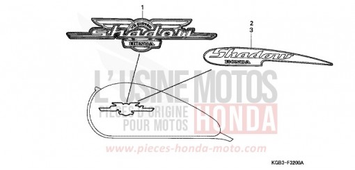 MARQUE (1) VT125CY de 2000